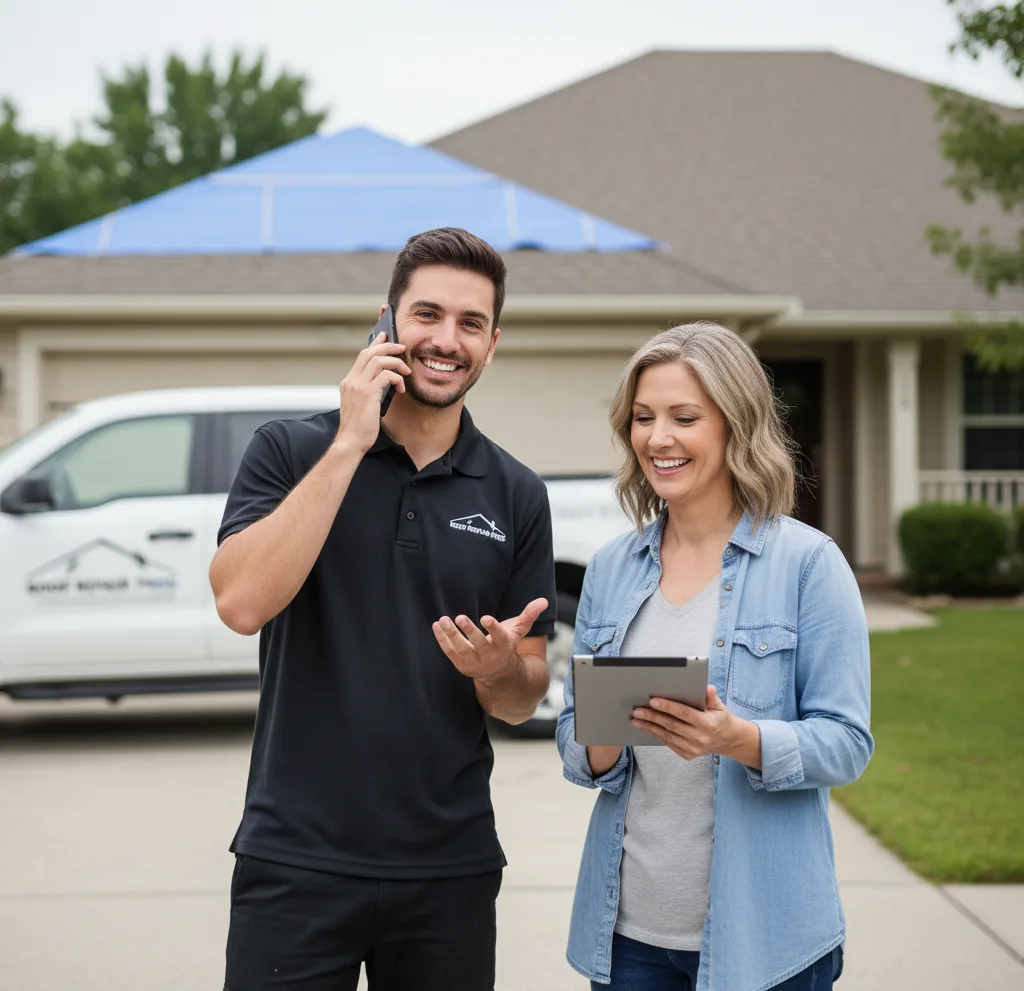 Modern Solutions Roof Repair customer support in Emporia